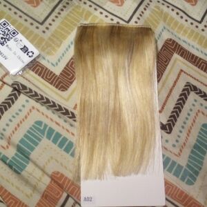 NWT! Blonde Bang Clip-in Hair Extension